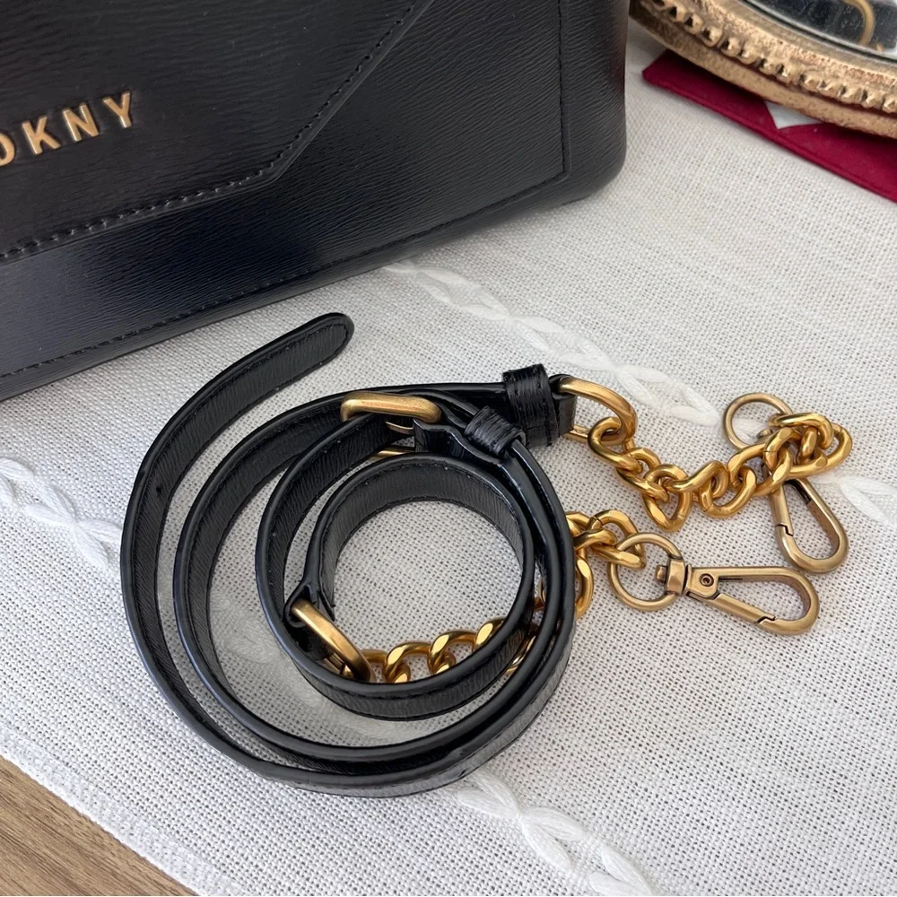 DKNY Black Shoulder and Crossbody Bag - Picture 13 of 13
